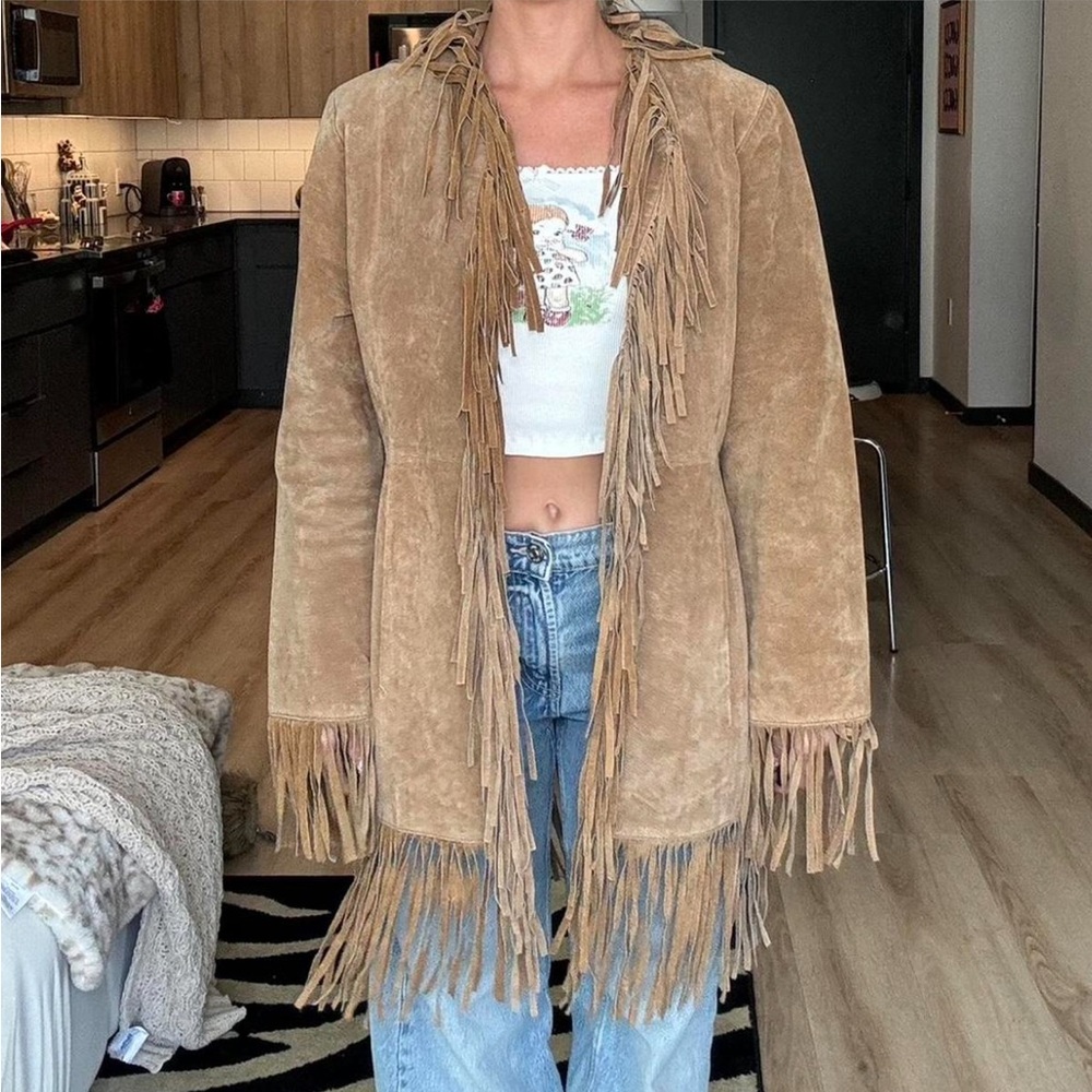 Beautiful fringe jacket - Picture 1 of 6